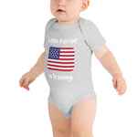 Little Patriot (White) Onesie