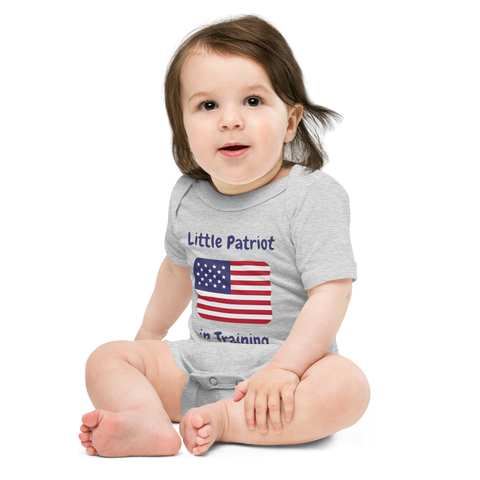 Little Patriot (Blue) Onesie