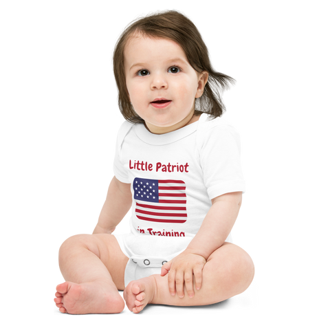 Little Patriot (Red) Onesie