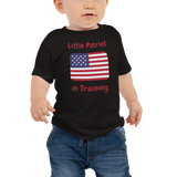 Little Patriot (Red) Baby Tee