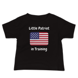 Little Patriot (White) Baby Tee