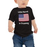 Little Patriot (White) Baby Tee