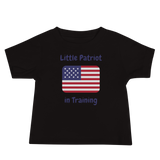 Little Patriot (Blue) Baby Tee