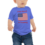 Little Patriot (Red) Baby Tee