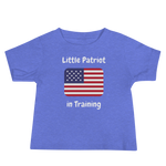 Little Patriot (White) Baby Tee