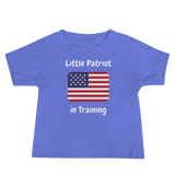 Little Patriot (White) Baby Tee