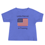 Little Patriot (Blue) Baby Tee