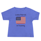 Little Patriot (Blue) Baby Tee