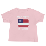 Little Patriot (White) Baby Tee