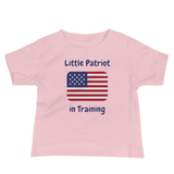 Little Patriot (Blue) Baby Tee