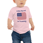 Little Patriot (Blue) Baby Tee