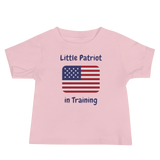 Little Patriot (Blue) Baby Tee