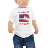 Little Patriot (Red) Baby Tee
