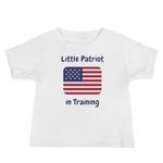 Little Patriot (Blue) Baby Tee
