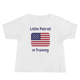 Little Patriot (Blue) Baby Tee