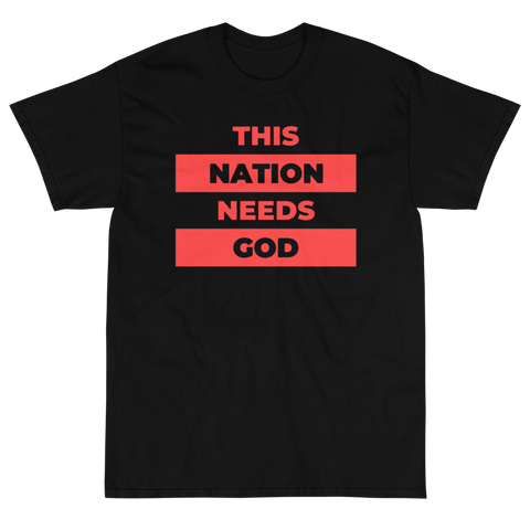 "This Nation Needs God" Men's Tee