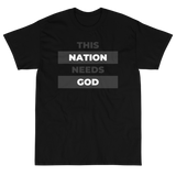 "This Nation Needs God" Men's Tee