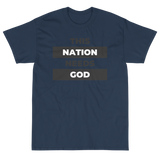 "This Nation Needs God" Men's Tee