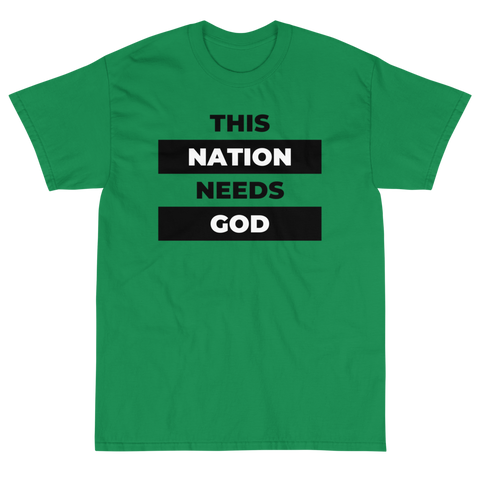 "This Nation Needs God" Men's Tee