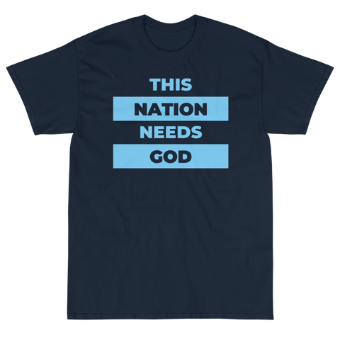 "This Nation Needs God" Men's Tee