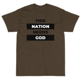 "This Nation Needs God" Men's Tee