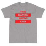 "This Nation Needs God" Men's Tee
