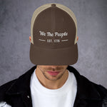 'We The People' Trucker Cap