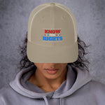 “Know Your Rights” Trucker Cap