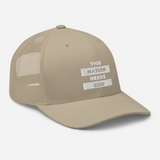 "This Nation Needs God" Trucker Hat