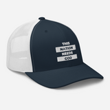 "This Nation Needs God" Trucker Hat