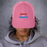 “Know Your Rights” Trucker Cap