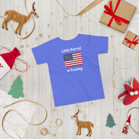 Little Patriot (White) Toddler Tee