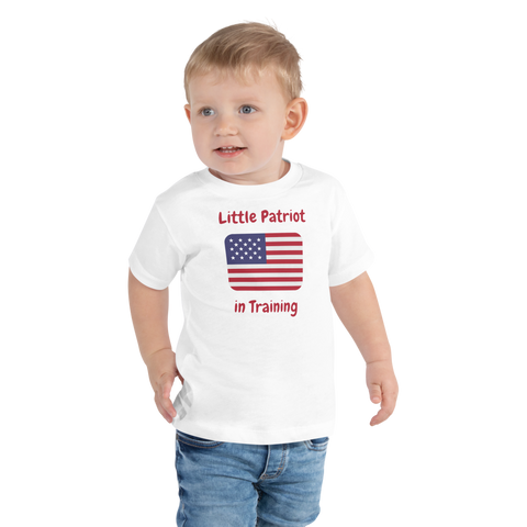 Little Patriot (Red) Toddler Tee