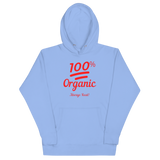 100% Organic (Red Letter) Hoodie