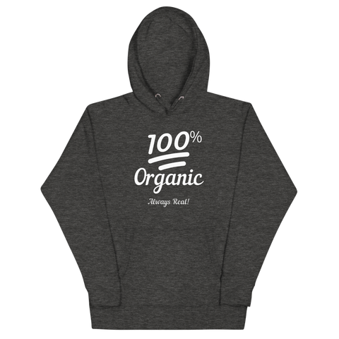 100% Organic (White Letter) Hoodie