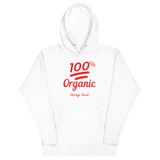 100% Organic (Red Letter) Hoodie