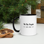 We The People BLACK Mug