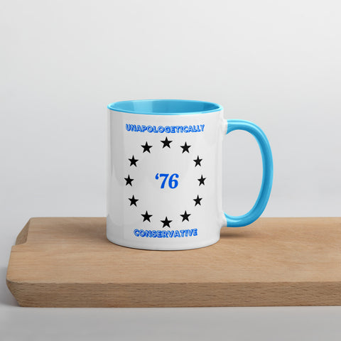 Unapologetically Conservative BLUE Mug