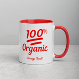 100% Organic Mug