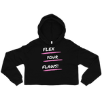 Flex Your Flaws Crop Hoodie