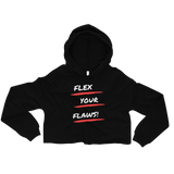 Flex Your Flaws Crop Hoodie