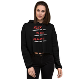 Flex Your Flaws Crop Hoodie