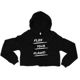 Flex Your Flaws Crop Hoodie