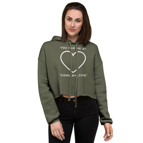 YHMA Conservative Crop Hoodie
