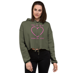 YHMA Conservative (PINK) Crop Hoodie