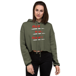 Flex Your Flaws Crop Hoodie