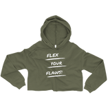 Flex Your Flaws Crop Hoodie