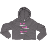 Flex Your Flaws Crop Hoodie