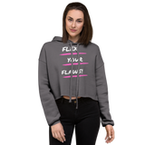 Flex Your Flaws Crop Hoodie