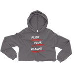 Flex Your Flaws Crop Hoodie